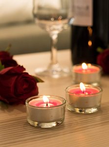 Маленькие прозрачные стеклянные подсвечники для праздничных мероприятий, свадебное украшение для дома - Product Image 3