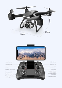 Drone RC pliable <span class=keywords><strong>V14</strong></span> à double caméra GPS, avec évitement d'obstacles laser, Wifi 5G FPV 6K, Quadricoptère RC - Vente Flash - Product Image 6