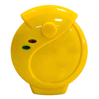 Machine à gaufres électrique pour la maison et la cuisine, 7 mini-gaufres personnalisées antiadhésives, machine à petit-déjeuner et collations DIY pour enfants