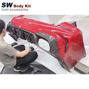 <span class=keywords><strong>SW</strong></span> in fibra di carbonio diffusore posteriore per <span class=keywords><strong>BMW</strong></span> <span class=keywords><strong>3</strong></span> <span class=keywords><strong>serie</strong></span> G20 G28 aggiornamento in fibra di carbonio paraurti Splitter labbro parti di ricambio in fibra di carbonio - Product Image 4