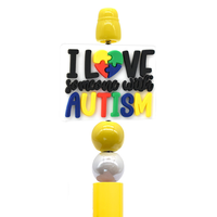 Stylos à bille à perles détachables, encre noire mignonne, fournitures scolaires d'écriture, stylos à perles pour le dessin, le bureau