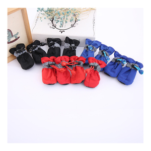 รองเท้าสุนัขสไตล์ตะวันตกน้ำหนักเบาผ้าตาข่ายระบายอากาศได้ดีพื้นรองเท้าแข็งแรงทนทานสำหรับรักษาอุ้งเท้าให้ความเย็นและปลอดภัย - Product Image 5