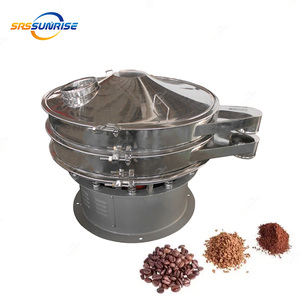 Máquina de Peneiração Rotativa Vibratória Certificada CE em Aço Inoxidável para Separação de Sementes, Grãos, Feijão, Granulados e Pó - Product Image 1