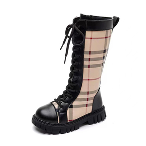 Vente en gros de chaussures pour enfants, bottes de pluie pour femmes, petites chaussures d'hiver en cuir quantité minimale de commande pour enfants - Product Image 5