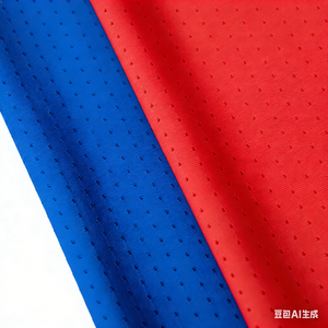 Tissus en polyester tricoté imprimés par sublimation personnalisée, 100% vêtements de sport, tissu Dry Fit Homecomb, t-shirts de football, tissu en maille jersey simple - Product Image 2