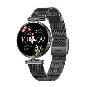 Reloj Inteligente V81 para <span class=keywords><strong>Mujer</strong></span>, Pantalla Táctil Completa, Monitor de Actividad Física, Frecuencia Cardíaca, Sueño, Elegante Reloj Inteligente Redondo - Product Image 5