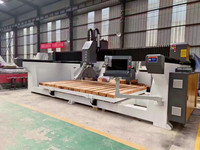 Scie à pont CNC 5 axes CAMEL pour la découpe de pierre, de carreaux, de marbre, de granit, de quartz, de comptoirs de cuisine
