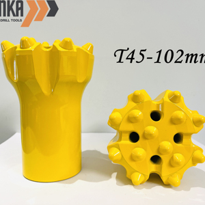 Mũi Khoan Đá Ren <span class=keywords><strong>T45</strong></span> 102Mm 115Mm Mũi Khoan Để Khai Thác Đá Mũi Khoan Ren - Product Image 4