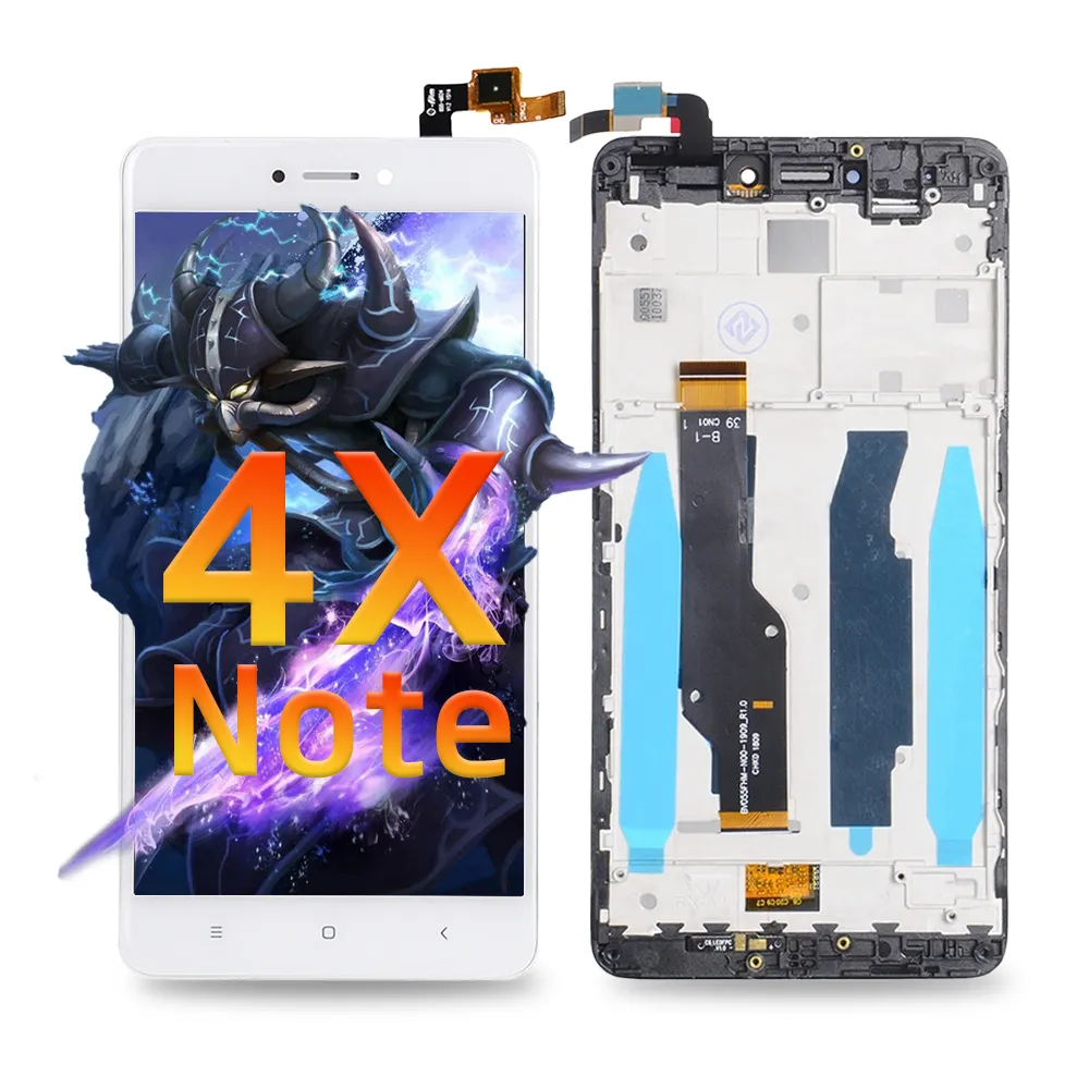 China smartphone spare parts display lcd screen replacement for xiaomi redmi note 4x