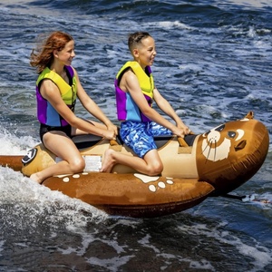 Flotador Inflable de PVC con Forma de Nutria, 98*48 Pulgadas, para 1-2 Personas, Diversión en Piscina, Playa y Mar - Product Image 5