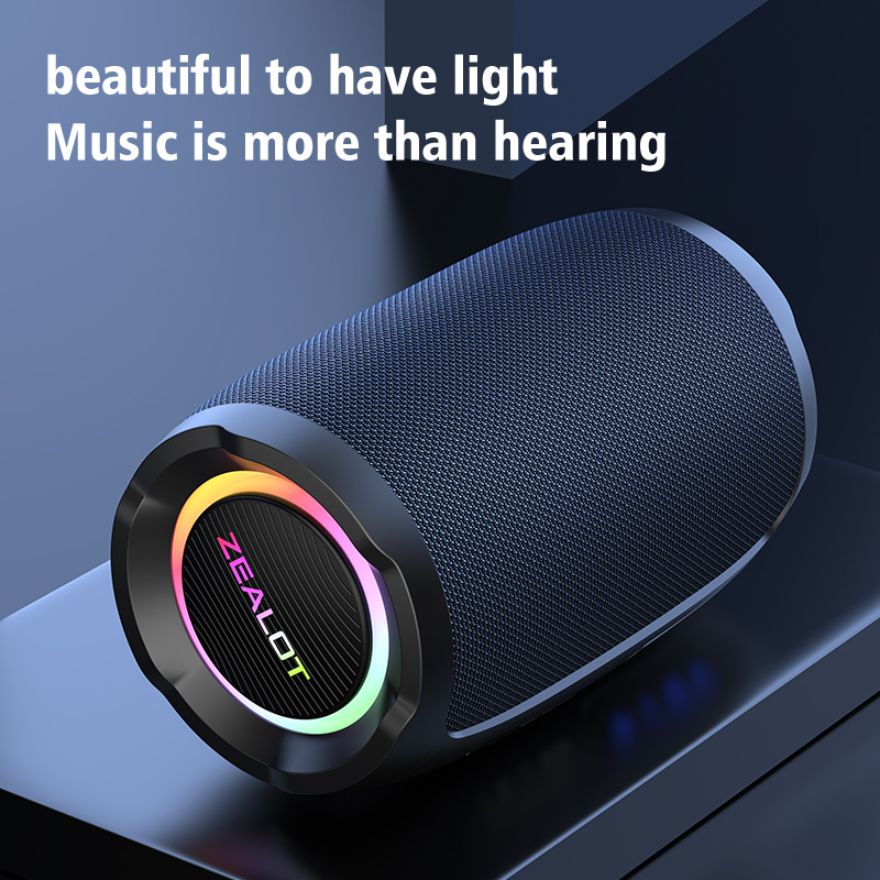 S49 ZEALOT 20W High Power Portable Speaker New Waterproof Design RGB LED Lighting AUX Communication for Outdoor Use · image 2