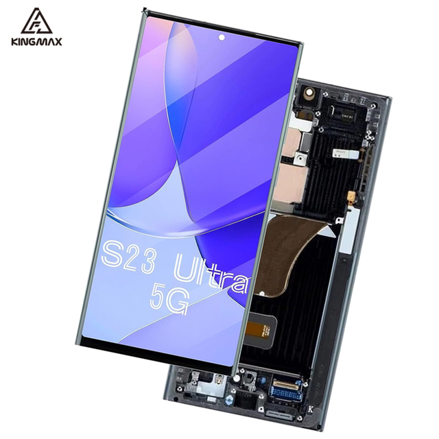 6.8 Inch OLED Original LCD Screen for Samsung Galaxy S23 Ultra 5G Lcd Screen Display Touch Digitizer Panel Assembly Replacement