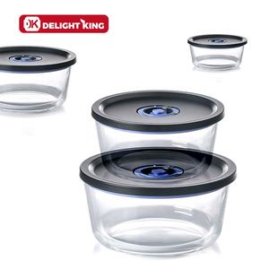 Scatole portaoggetti <span class=keywords><strong>sottovuoto</strong></span> per microonde con coperchio in ABS contenitore per la preparazione dei pasti contenitore in <span class=keywords><strong>vetro</strong></span> con coperchio <span class=keywords><strong>sottovuoto</strong></span> - Product Image 3