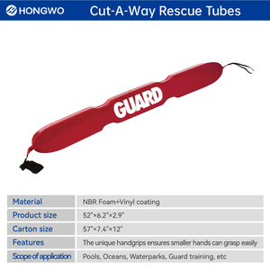 Boya de tubo de rescate suave para <span class=keywords><strong>parque</strong></span> acuático, salvavidas de vinilo personalizado de espuma NBR, salvavidas de primeros auxilios - Product Image 4