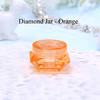 200 pièces de pots en PS de 3g, 5g, 7g pour crème contour des yeux, pots en PS, contenants à paillettes, boîtes en plastique, flacons cosmétiques rechargeables avec impression de logo ZM020-D