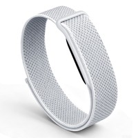 Correa de reloj deportiva de nailon trenzado transpirable al por mayor Win-Win con gancho y bucle para Google Fitbit Air
