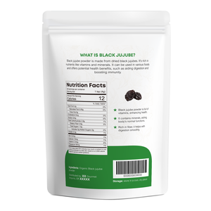 Polvo de Azufaifo Negro Liofilizado 99% Puro Polifenoles Grado Alimenticio Servicio Personalizable OEM/ODM - Product Image 2