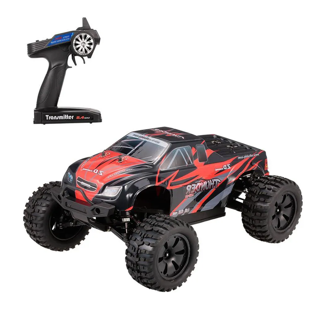 9106-S Thunder ZMT-10 2.4GHz 4WD 1/10 Scale RTR Brushless Electric Monster Truck RC Car