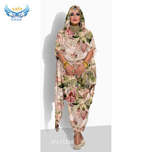 Toub sudanés para mujer boda suizo personalizado impresión Digital encaje Sudán tela pura gasa bufandas étnicas chales Sudane más nuevo - Product Image 5