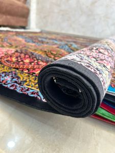 Alfombra de Seda Pura Hecha a Mano por Artesanos, Moderna, Antideslizante, para Uso Residencial, Comercial, Hoteles e Interiores de Lujo - Product Image 3