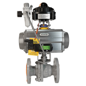 Khí nén Van điều khiển không khí wcb van điều khiển lưu lượng nhiệt độ cao với cấu trúc bóng OEM tùy chỉnh - Product Image 5