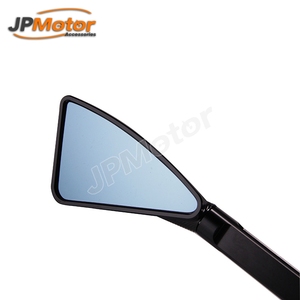 New JPMotor Popular CNC Aluminum Plastic Motorcycle Rearview Handlebar <strong>Mirror</strong> 22mm M8/M10 Adapter <strong>Triangle</strong> Racing Flow Street - Product Image 2
