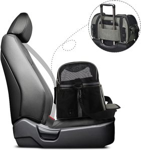 Đa chức năng vật nuôi tàu sân bay với lưới thoáng khí bên lối vào và có thể tháo rời Fleece Pad cho du lịch - Product Image 3