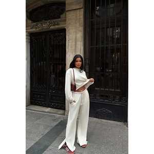 Pantalones de Traje Blancos Elegantes para Mujer - Product Image 5