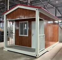 Maison conteneur pliable, portable, à montage rapide, abri imperméable et résistant au vent, bureau, bâtiment, hébergement temporaire, campement