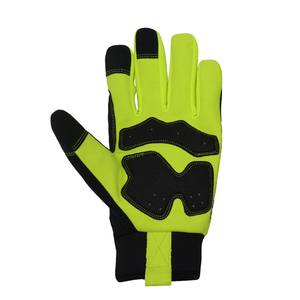 Guantes de Trabajo Industriales de Alta Visibilidad Amarillos con Protección Mecánica para las Manos, con Respaldo de Spandex PRI y Palma Acolchada con <span class=keywords><strong>Gel</strong></span> - Product Image 2