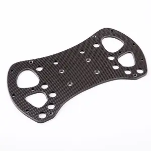 China supplier CNC Cutting Carbon Fiber sheets for esports gaming controller