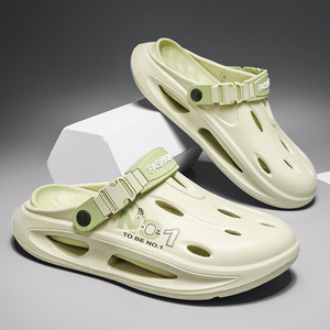 Chaussures Croc d'usine pour hommes, été, intérieur, maison, 2026, nouvelle collection, antidérapantes, imperméables, légères, pour la maison, l'extérieur et la plage - Product Image 4