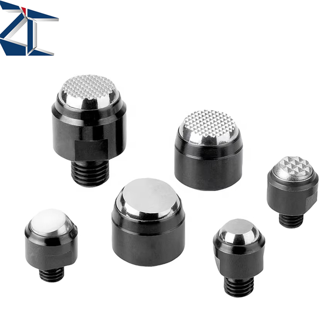 ZPT02 Black Oxide Clamping Set Screws Retaining Positioning Smooth Ball End Serrated Ball End