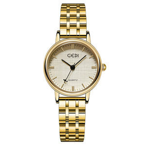 Montre pour femme étudiante, style avion de niche, haut de gamme, bracelet en acier exquis, montre à quartz, montre de mode Godiva - Product Image 5