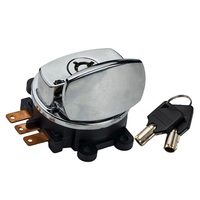 Kit de serrure de porte électrique robuste DMS-HL650 avec interrupteur d'allumage pour réparation de moto personnalisée