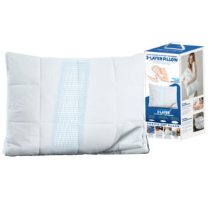 AS-SEEN-ON-TV 3 Couches Ultra Cool Confortable Réglable Ergonomique Hôtel Sommeil Cou <span class=keywords><strong>Oreiller</strong></span> Lit <span class=keywords><strong>Oreiller</strong></span> Cervical pour Dormir - Product Image 1