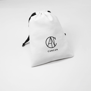 Customized <b>Canvas</b> <b>Drawstring</b> Bundle <b>Bag</b> Eco-Friendly Durable Foldable Design for Jewelry Storage Gift Packaging Logo Printing - Product Image 5