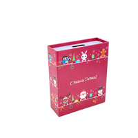 Boîte cadeau personnalisée avec impression de motifs de Noël, boîte d'emballage en papier coulissante pour l'emballage de cadeaux de Noël