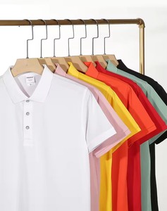 เสื้อกอล์ฟสั่งทำพิเศษ แห้งเร็ว ระบายอากาศได้ดี ผลิตจากโพลีเอสเตอร์ 100% พิมพ์ลายดิจิทัล เสื้อเปล่าสำหรับสกรีนลาย  แบบยูนิเซ็กซ์ ไซส์ XL แขนสั้น สวมใส่สบาย - Product Image 3