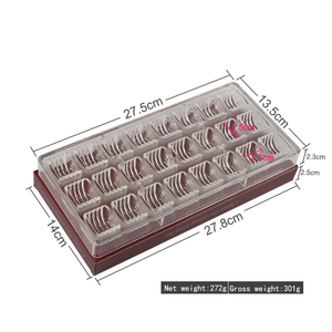 <span class=keywords><strong>Molde</strong></span> <span class=keywords><strong>de</strong></span> plástico rectangular <span class=keywords><strong>para</strong></span> <span class=keywords><strong>chocolate</strong></span>, tira <span class=keywords><strong>de</strong></span> <span class=keywords><strong>24</strong></span> cavidades, forma rectangular, ps - Product Image 2