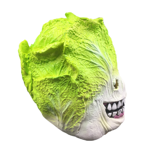 Mascarilla de cabeza de zombi para halloween, máscaras con pelo rojo de la muerte aterrador, payaso malvado, máscaras con sangre, máscara de látex de espalda al espíritu de terror fantasma - Product Image 2