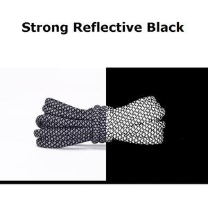 Tali Sepatu Polyester Bulat Reflektif Glitter Bintang Langit Multi-warna Opsional <span class=keywords><strong>4</strong></span> <span class=keywords><strong>mm</strong></span> untuk Pelari Malam - Product Image 5