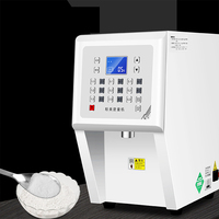 HENGZHI Commerciële Automatische Fruitpoederdispenser met Enkelvoudige Trechter en Precieze Dosering, Geschikt voor Melkthee- en Dessertwinkels
