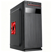 Boîtier PC de bureau Micro ATX haute performance pour gaming, 7 emplacements PCI, 2 disques durs, 2 SSD, support de ventilateurs multiples, en stock