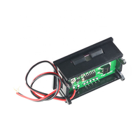 Voltmeter Digital DC 5V-120V Dua Kabel dengan Layar LED Digital 0.56 Inci