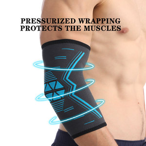 Tốt Nhất Giá Rẻ Nhất Bóng Rổ Nén Cánh Tay Tay Áo Miếng Đệm Khuỷu Tay Bảo Vệ Quần Vợt Khuỷu Tay Cú Đúp Cho Nam Giới Phụ Nữ - Product Image 4