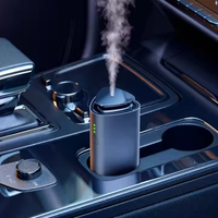 Désodorisant intelligent de diffuseur de voiture portatif de vendeur chaud avec la machine et l'humidificateur de parfum de voiture de diffusion d'huile essentielle