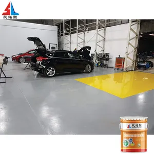 2-Component Liquid Metallic Epoxy Floor Paint for Garage & Parking Garage Flooring Oily Brush/roller/spary paint Application