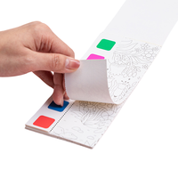 BECOL Neuerscheinung kreativer DIY-Kindergarten-Graffiti-Malerebuch tragbares Aquarellmalerebuch mit Pigmenten für Kinder