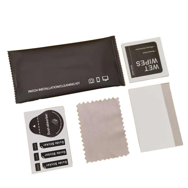 4 in 1 Phones Screen Cloth Clean Bag Accessories Installation Cleaning Kit Dry Wet Wipe Cell Phone Cleaning Kit